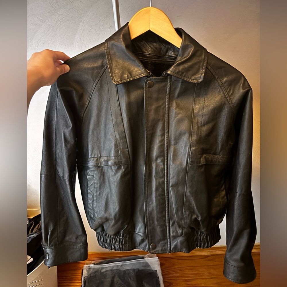 Women/girls hind leather jacket